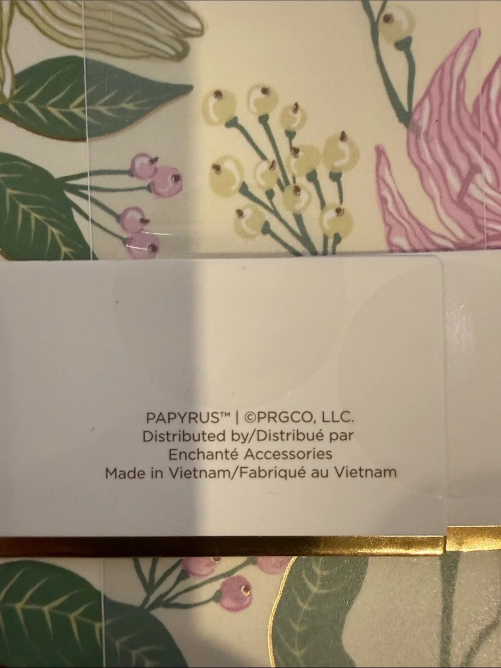 Papyrus branded pink